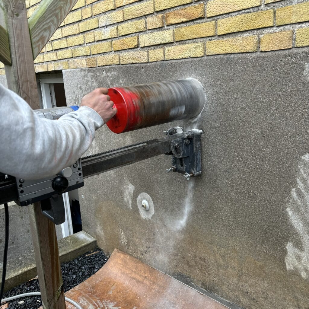 montering af ventilation