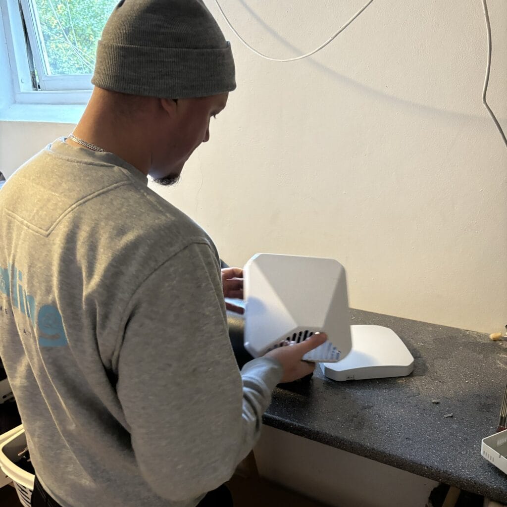 ventilation montering