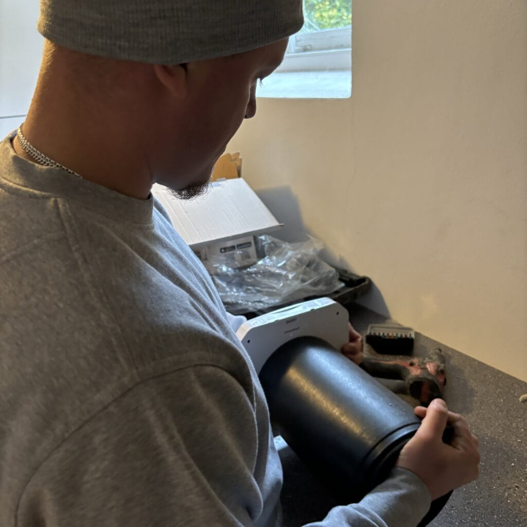 ventilation montering
