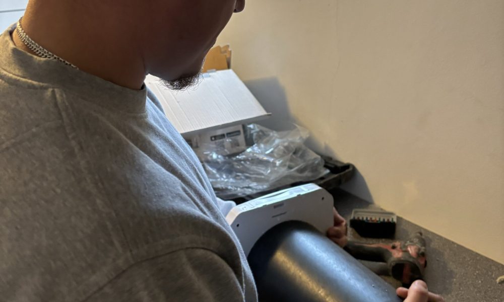 ventilation montering